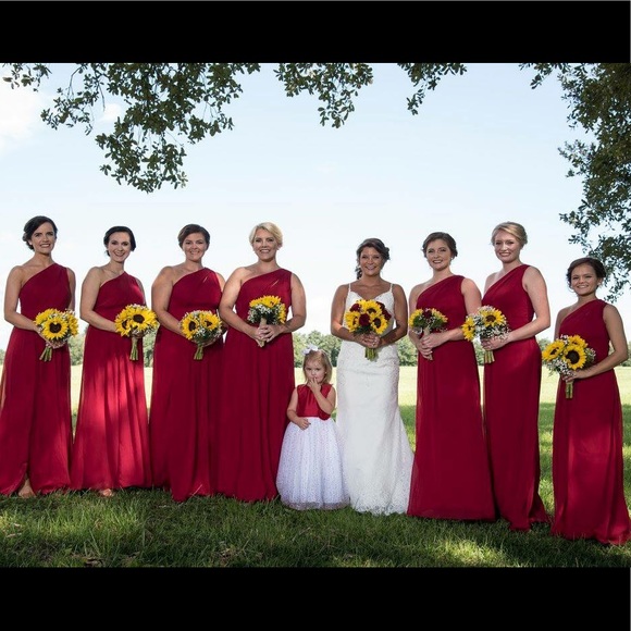 Dresses & Skirts - Red dress and shoes!
